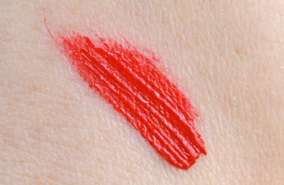 matte red lipstick