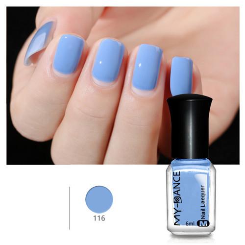 blue peel off nail polish