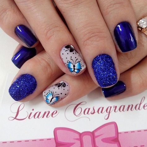 Butterfly Nail Art Designs 2018