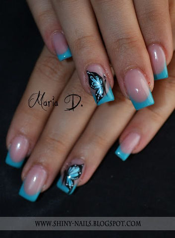 Butterfly Nail Art Designs 2018