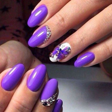 30+Butterfly Nail Art Designs 2018-