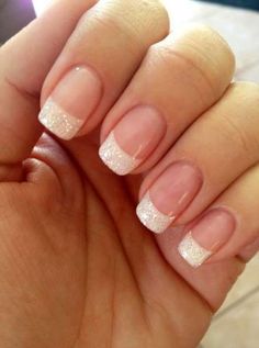  White French Tip Nail Design-9