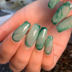 Green Nail Ideas-12