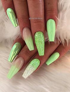 Green Nail Ideas-10