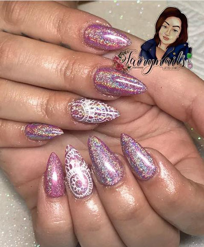 holographic nail designs