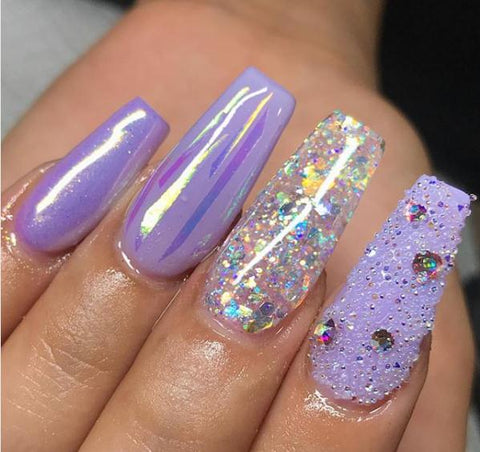 holographic nail designs