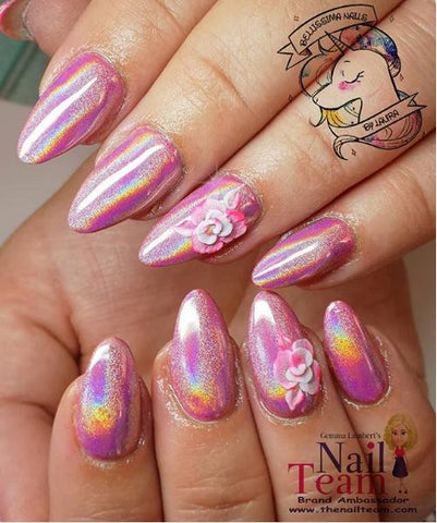 holographic nail designs