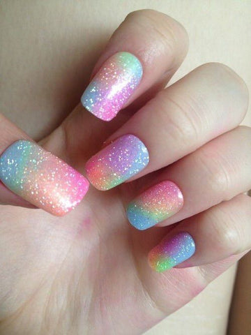 Stunning Glitter Nail Designs