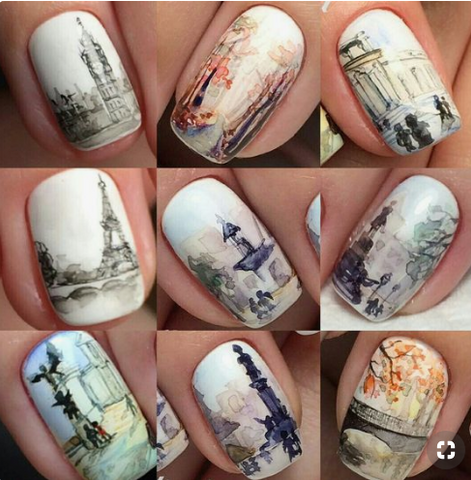 nail sticker design