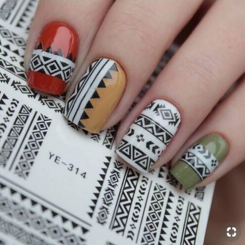 nail sticker design