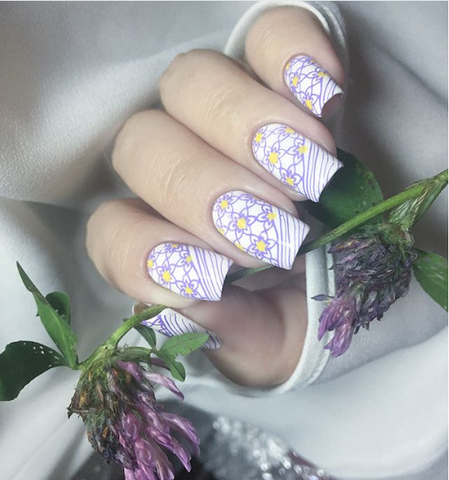 stamping nail art designs