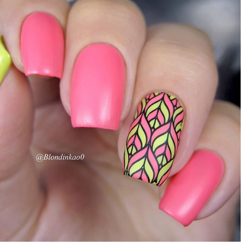 stamping nail art designs