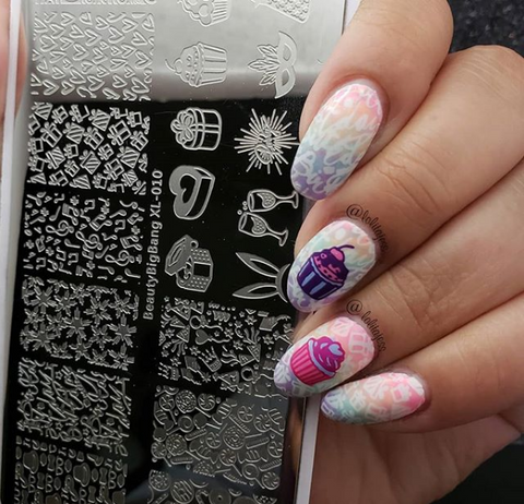 stamping nail art designs