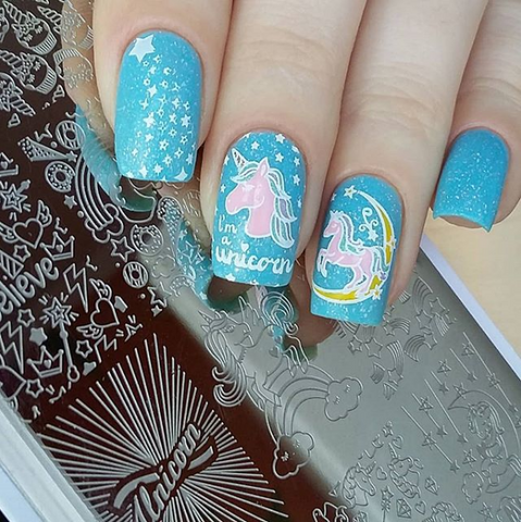 stamping nail art designs
