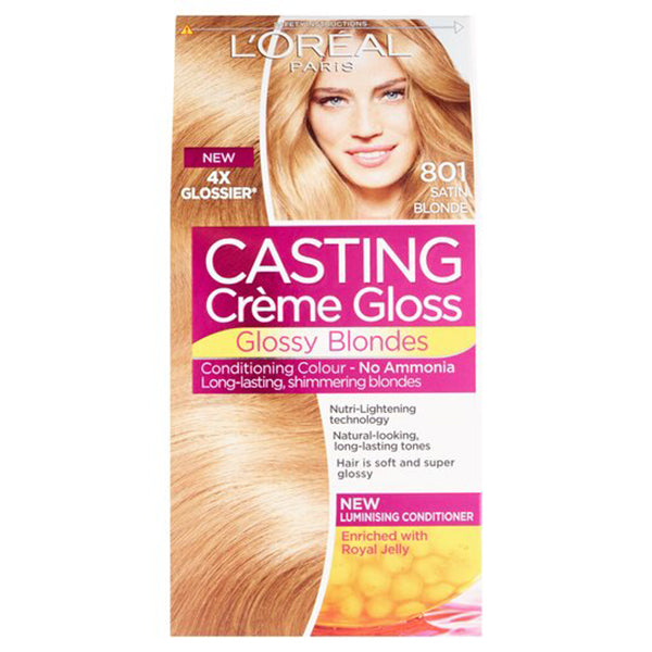 Buy L'Oreal Casting Creme Gloss No Ammonia 801 Satin Blonde In Sri Lanka –  