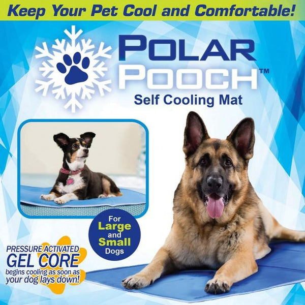 polar pooch pet cooling mat