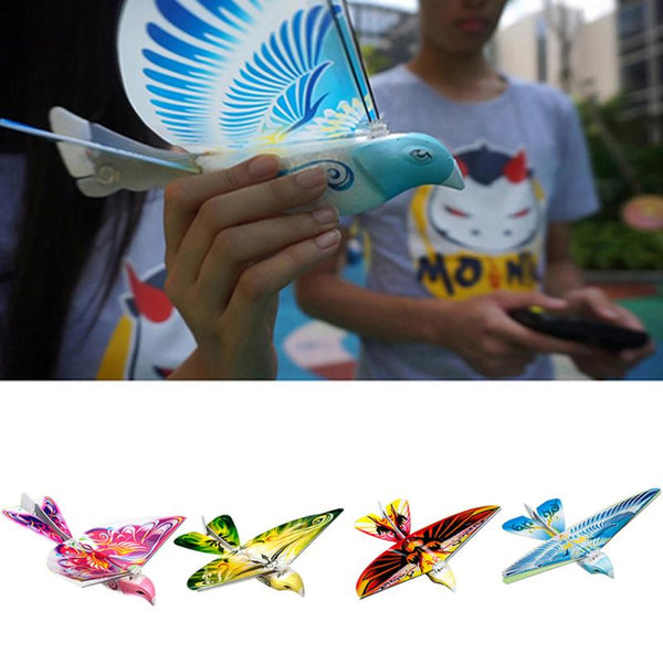 remote control flying bird cat toy