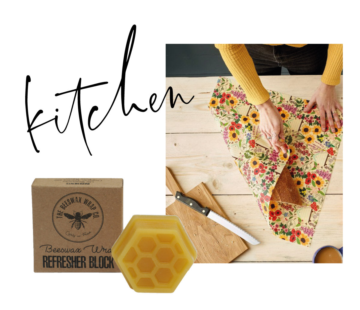 Plastic free products for the kitchen