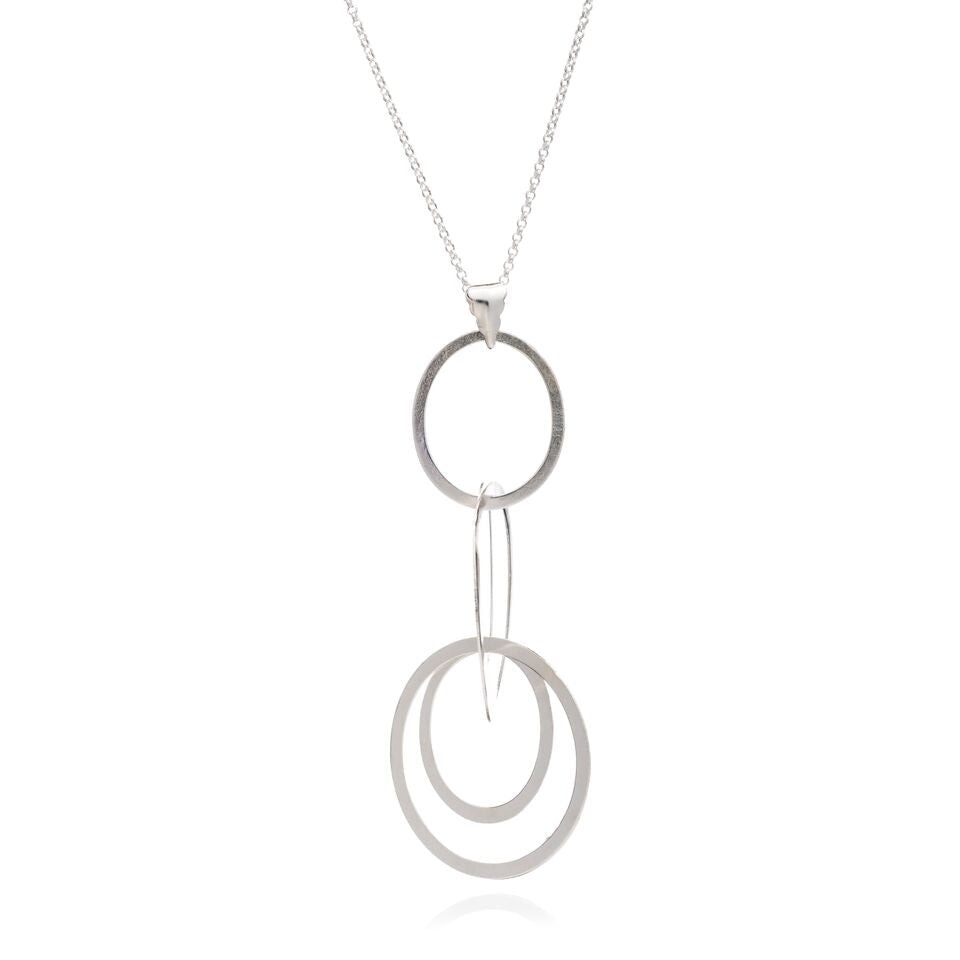 Silver Large Bojangles Pendant