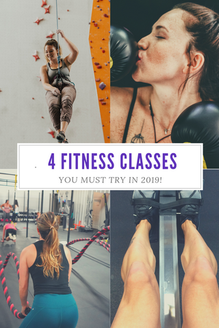 4 Fitness Classes to try in 2019