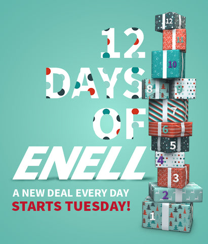 12 days of Enell deals and giveaways!