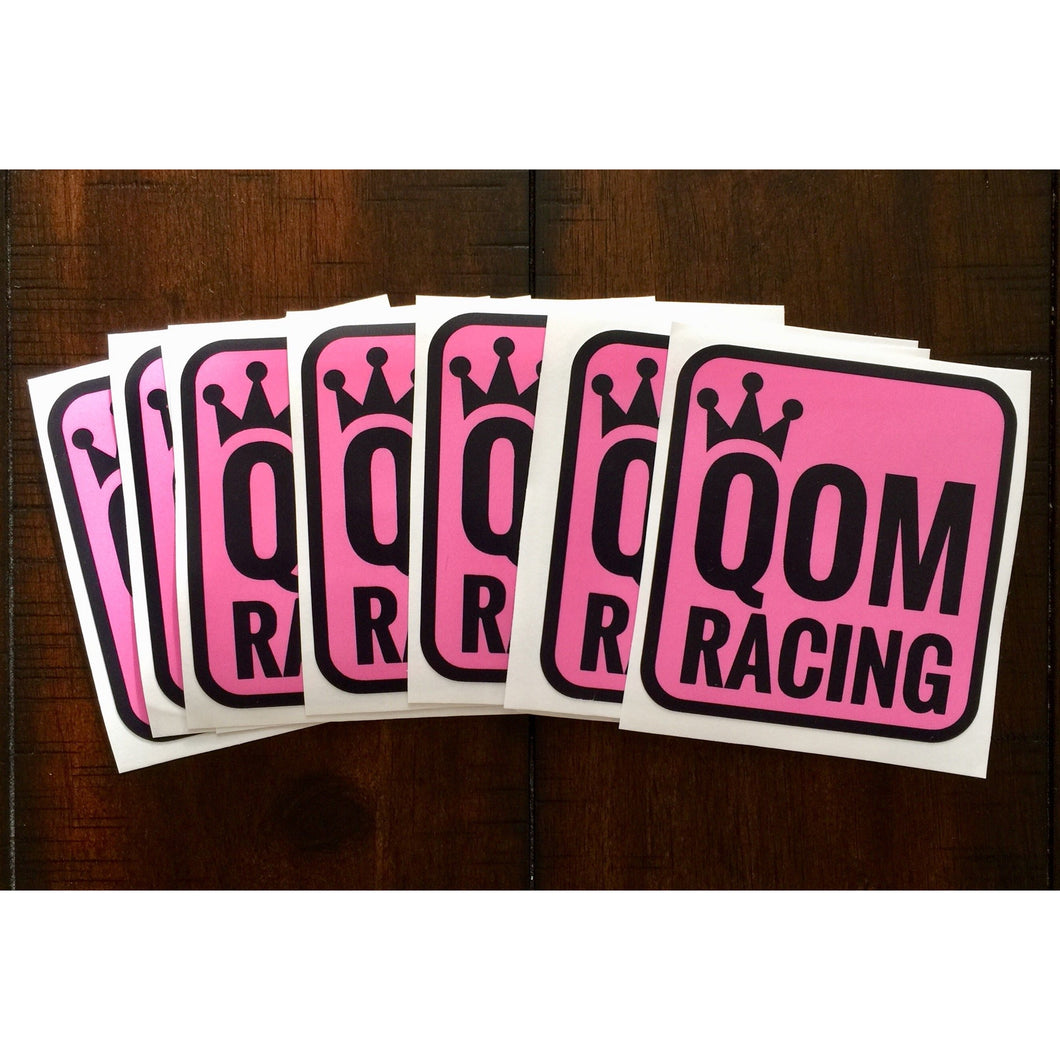 QOM RACING decal