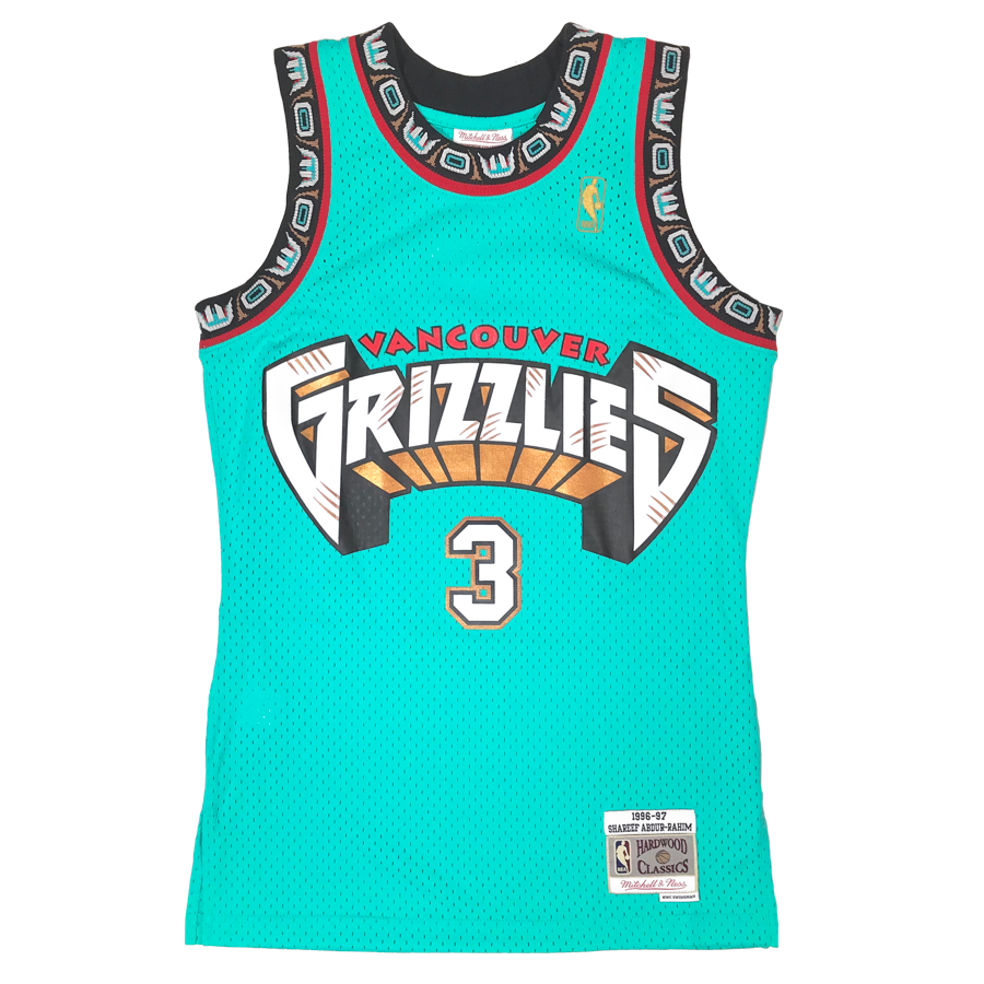 vancouver grizzlies jersey mitchell and ness
