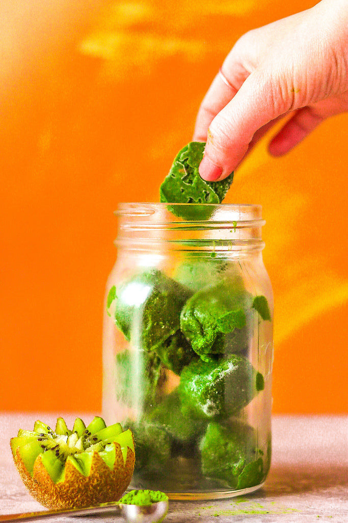 Matcha Smoothie Cubes