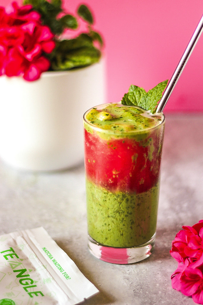 Watermelon Iced Matcha