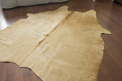 Creamy Peanut Cowhide Rug Og24 Original Cowhides