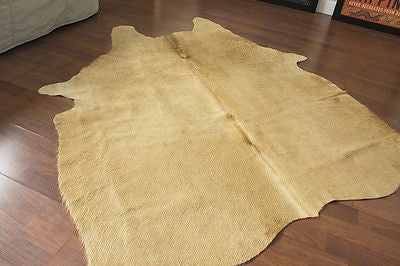 Creamy Peanut Cowhide Rug Og24 Original Cowhides