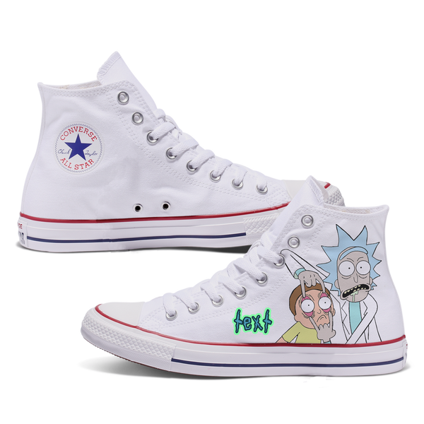 rick and morty converse