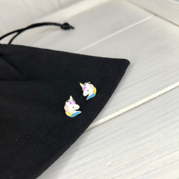 Unicorn Stud Earrings - KookyTwo