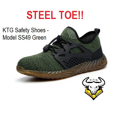 Steel Toe Sports Safety Shoes - Model 