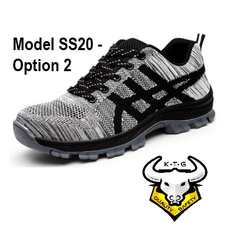 steel sports shoes