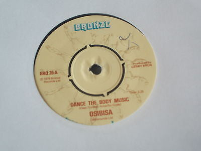 osibisa dance the body music 1976 uk vinyl 7" single excellent