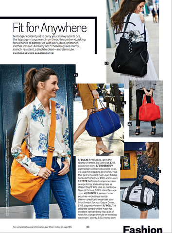 Bucket Bag in Women's Health Mag 