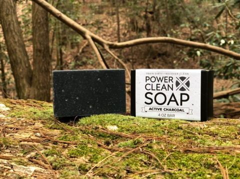 Power Clean Soap Active Charcoal Bar