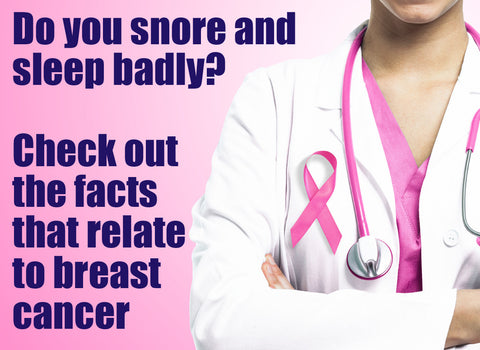Lack of sleep and regular snoring linked to poorer breast cancer survival