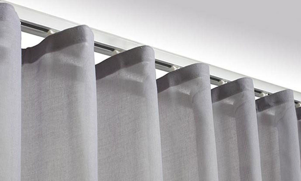 Wave Pleat Curtain Track, No Tape – Curtain Hardware & Blinds Co.
