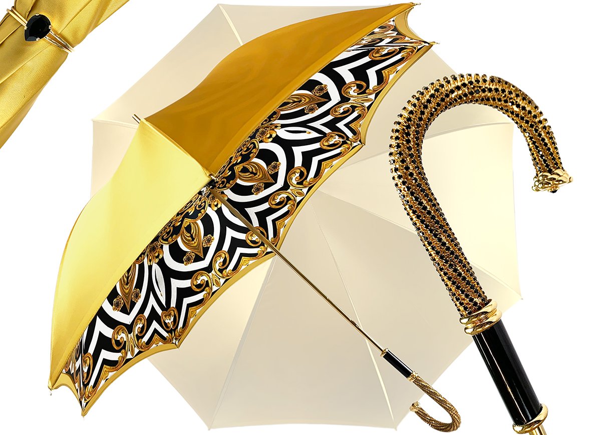 Accessoires Paraplus & regenaccessoires The Golden Link Umbrella 