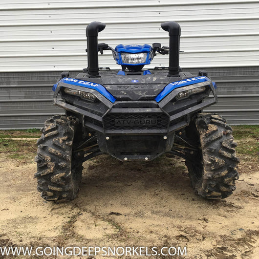 Polaris Sportsman 850 1000 Snorkel Kit (2017-2020) - WWW.GOINGDEEPSNORKELS.COM