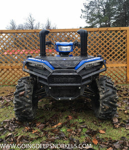 Polaris Sportsman 850 1000 Snorkel Kit (2017-2020) - WWW.GOINGDEEPSNORKELS.COM