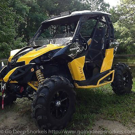 Can Am Maverick 1000 (2013) Snorkel Kit - WWW.GOINGDEEPSNORKELS.COM