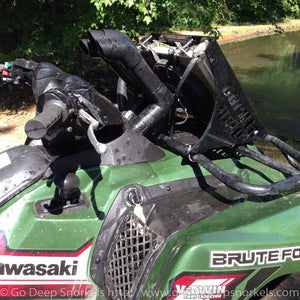 Kawasaki Brute Force 750i Snorkel Kit (2012-2018) - WWW.GOINGDEEPSNORKELS.COM