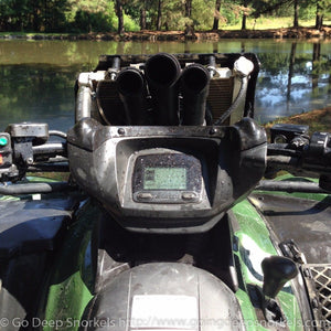 Kawasaki Brute Force 750i Snorkel Kit (2012-2018) - WWW.GOINGDEEPSNORKELS.COM