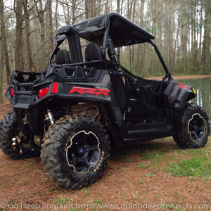 Polaris RZR 800 (2008-2014) (Tall Stacks) Snorkel Kit - WWW.GOINGDEEPSNORKELS.COM