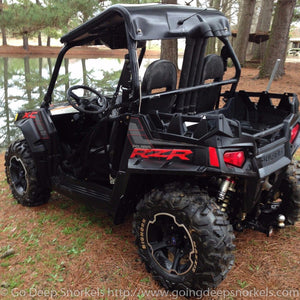 Polaris RZR 800 (2008-2014) (Tall Stacks) Snorkel Kit - WWW.GOINGDEEPSNORKELS.COM