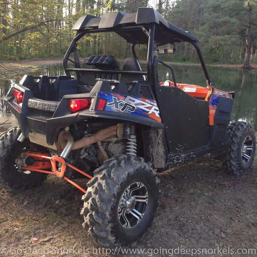 Polaris RZR 900 XP (2011-2014) Snorkel Kit - WWW.GOINGDEEPSNORKELS.COM