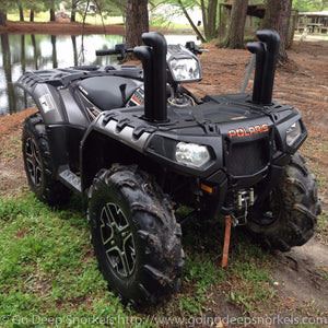 Polaris Sportsman 550/850 Snorkel Kit (2009-2016) - WWW.GOINGDEEPSNORKELS.COM